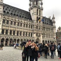 Grand Place -- an attraction at the center of the city that I visited as much as possible throughout my time in Brussels. You will be in awe at its grandiose presence. 