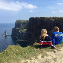 The Cliffs of Moher were easily my favorite spot in Ireland!