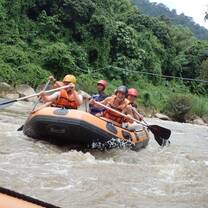White water rafting!