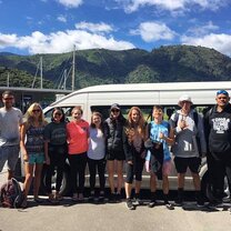 Picton, NZ - The marine van  Picton