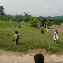 Children playing at trinity orphanage