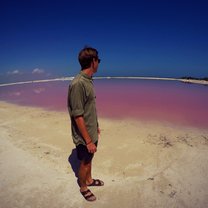 Pink lake!