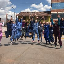 Jumping photo