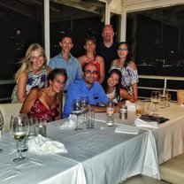End of course meal with my TEFL classmates and trainer. 