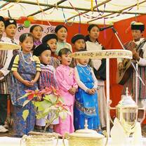 Lepcha children singing
