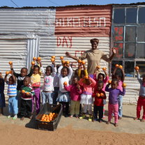 Distributing oranges in the community