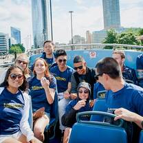 On a double-decker bus city tour - Absolute Internship London