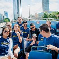 On a double-decker bus city tour - Absolute Internship London