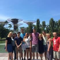 group at gardens by the bay 