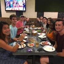 Absolute Interns in Singapore group dinner