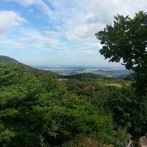 mountaintop view south korea 