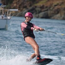 Wakeboarding  ActionQuest:  Summer Adventure Program in British Virgin Islands