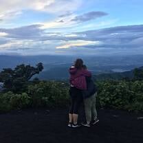 On top of pacaya! 