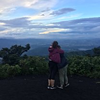 On top of pacaya! 