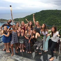 We all had so much fun, this was our last day. Bittersweet moment 