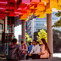 Students at 1 Parramatta Square - CBD Campus