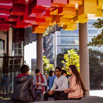 Students at 1 Parramatta Square - CBD Campus Students at 1 Parramatta Square - CBD Campus