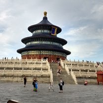 Temple of Heaven and Beijing's amazingly rare blue sky