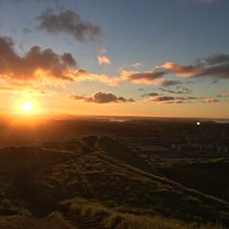 Sunset from Mt. Wellington