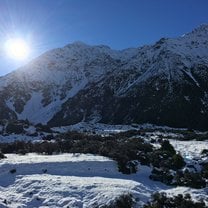 Views from Mt. Cook village