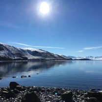 Lake Tekapo in July