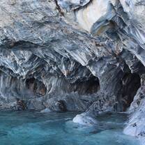 Marble caves in Chile