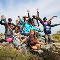 Hiking club during Marketing and Communications Internship Cape Town