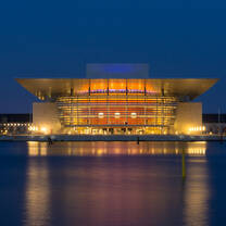 Panrimo Opera House of Copenhagen, Denmark