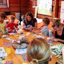 Doll-making at Kitezh Children's Community