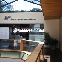 School entrance. entrance to a school building