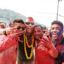 Holi festival in Nepal