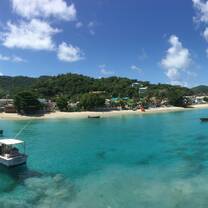 View of carriacou as you arrive