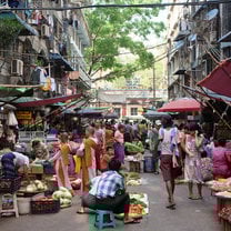 Downtown Yangon