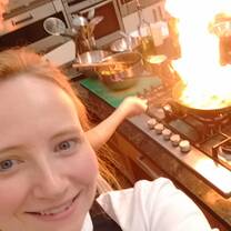 Watch out -- it can get hot in the kitchen!