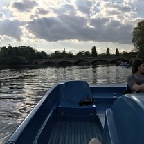 Boating in Hyde Park