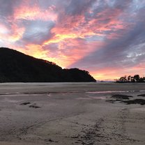 Sunrise Abel Tasman National Park 