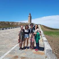 Visiting the Tower of Hercules!