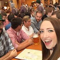 Students at a beer hall