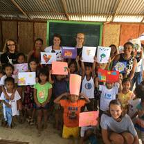Activities with the children 
