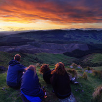 friends and sunsets!
