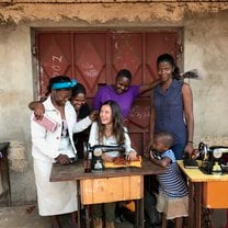 The beautiful tailors of Moshi