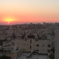 sunset in Hebron
