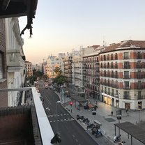 View from the apartment!
