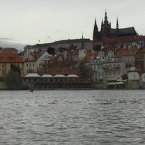 View of Prague Castle from the Vltava River