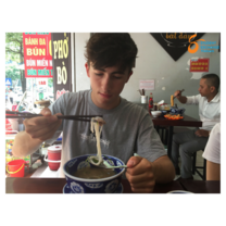 My first meal in Vietnam