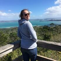 On top of Mt Rangitoto