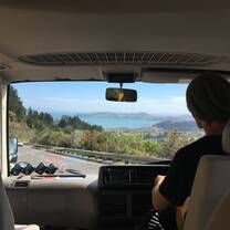 Breathtaking views of the Coromandel while driving around