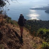 Trekking to Lago Atitlan 