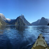 Milford Sound, kayak view