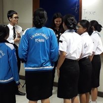 A Pow Wow with my Students